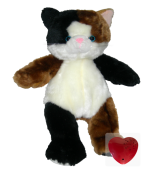 Plush Animal Calico Cat - 15 Inch