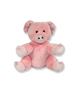 Plush Animal Pink Pig - 8 Inch