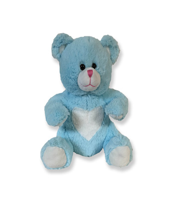 Blue Hearts Teddy Bear