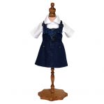 Denim Pinafore Dress - Fits 18 inch Doll