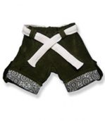 Brown Cords with Paisley Trim - Fits 15 Inch Plush Animal