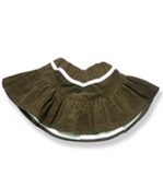 Brown Cord Skirt - Fits 15 Inch Plush Animal