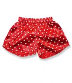 Red Boxers with White Hearts - Fits 15 Inch Plush Animal