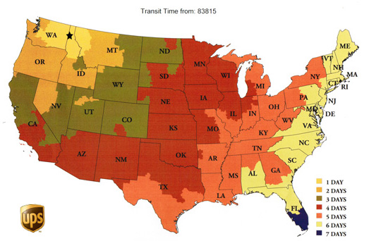 Shipping Map